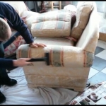 Professional Upholstery Cleaning - HWE-1